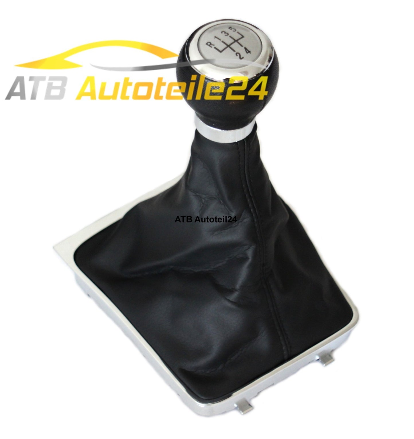 Schaltknauf GRAU Schaltsack Schaltmanschette für VW Passat B6 3C 3C2 3C5 5-Gang