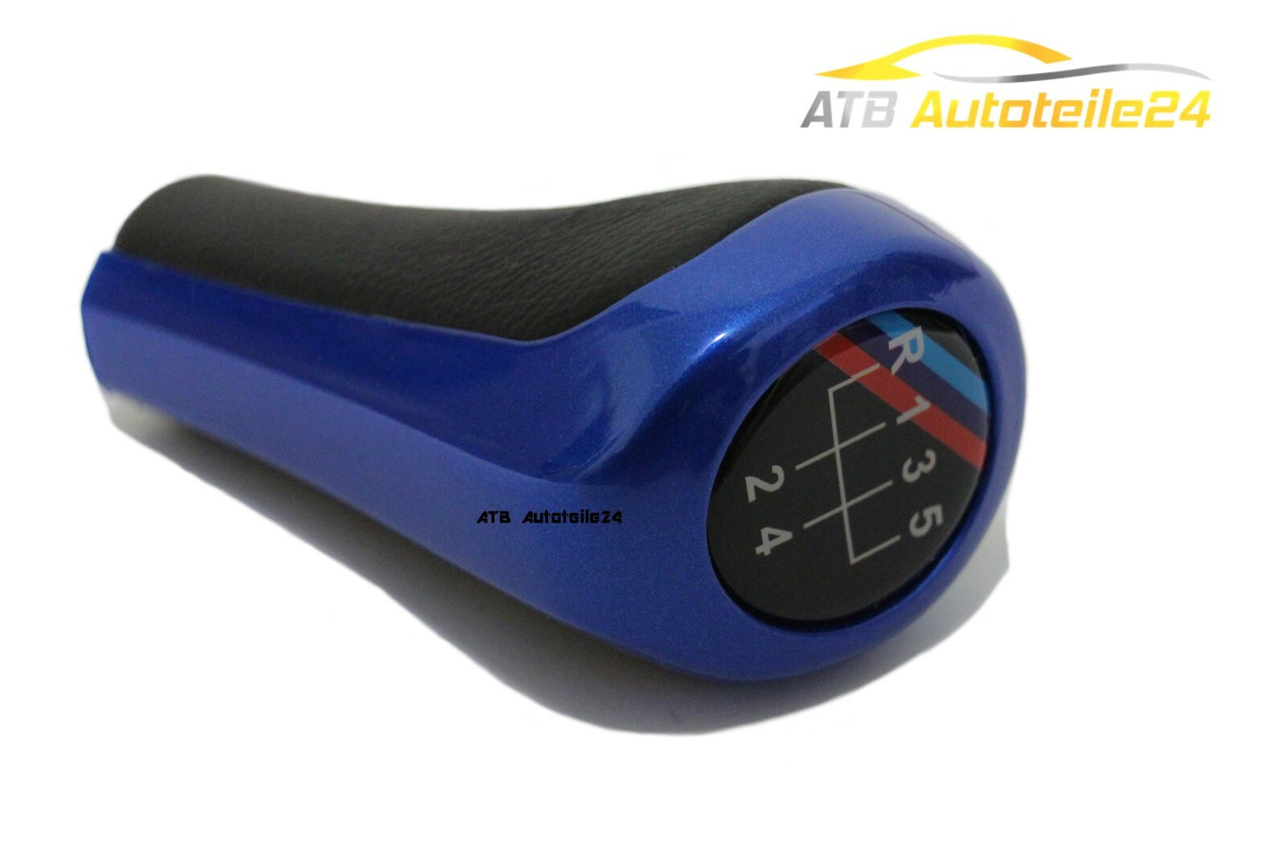 Schaltknopf Schaltknauf passend für BMW 3er 5er 6er X3 X5 Blau M PAKET 5-G Neu