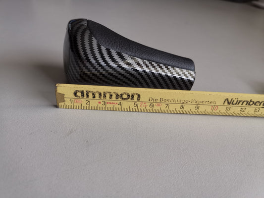Schaltknopf Schaltknauf passt für BMW 3er 5er 6er X3 X5 CARBON Schwarz 6-Gang