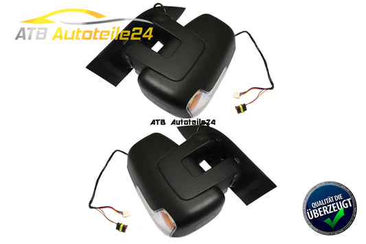 2 Außenspiegel Kurz Arm passt für Iveco Daily ab Bj. 2014 E.Beheizbar SET L&R