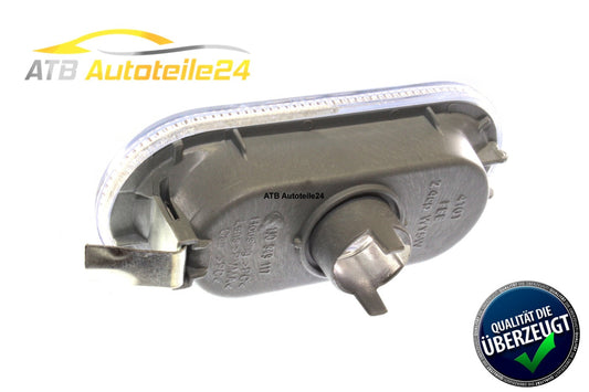 2x Stück Seitenblinker Blinkleuchte VW T5 Polo R6 Amarok Klarglas Silberoptik