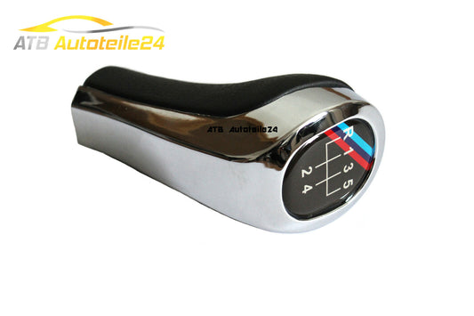 Schaltknauf Schaltknopf passt für BMW 3er 5er 6er X3 X5 CHROME M PAKET 5 Gang