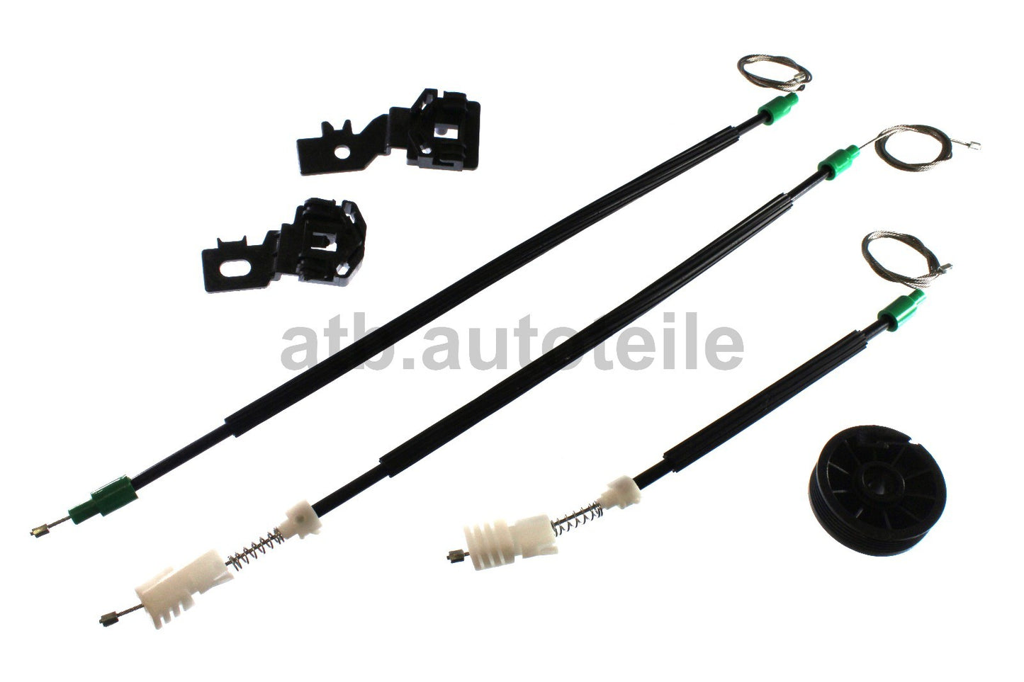 Fensterheber Reparatursatz SET Clip für Nissan Primera P12 vorne rechts