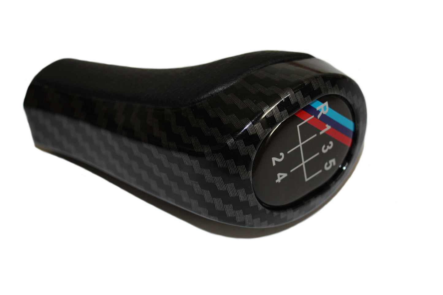 Schaltknauf Schaltknopf passt für BMW 3er 5er 6er X3 X5 M PAKET Carbon Style 5G
