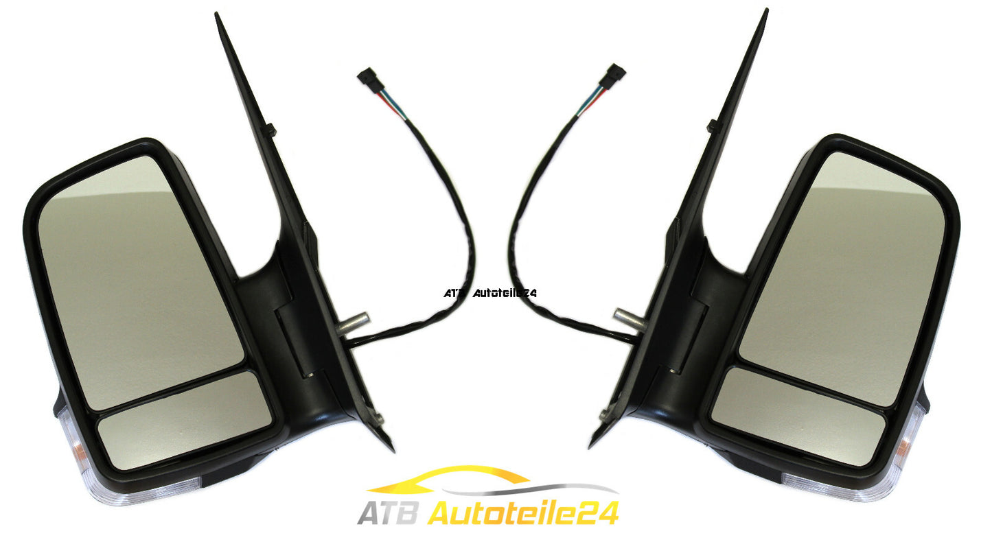 2x Außenspiegel Spiegel passt für Mercedes Sprinter Neu L + R 906 VW Crafter