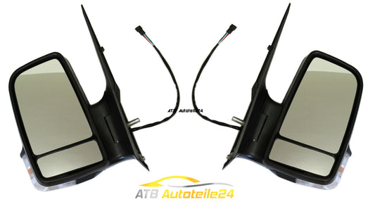 2x Außenspiegel Spiegel passt für Mercedes Sprinter Neu L + R 906 VW Crafter