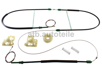 Fensterheber Reparatursatz SET Komplett für BMW X5 E53 vorne links & rechts 