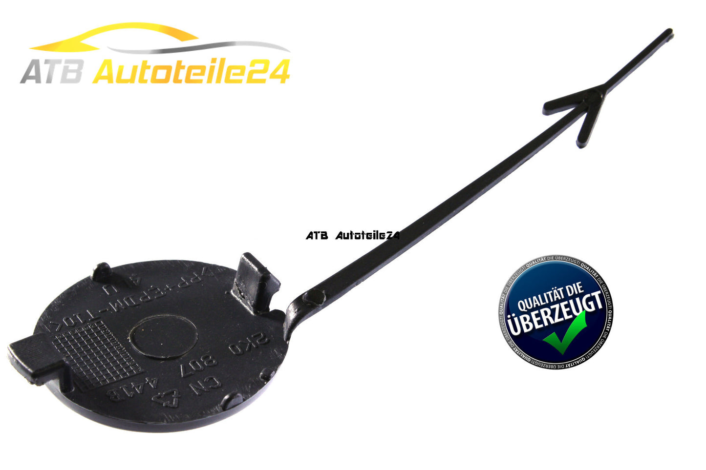 Abdeckkappe Haken Abschlepphaken passt für Volkswagen VW Caddy 2003-2012 hinten 