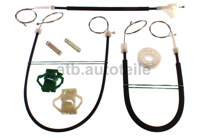 Fensterheber Reparatursatz SET Clip für Skoda Octavia 1 I 1U2 1U5 vorne rechts