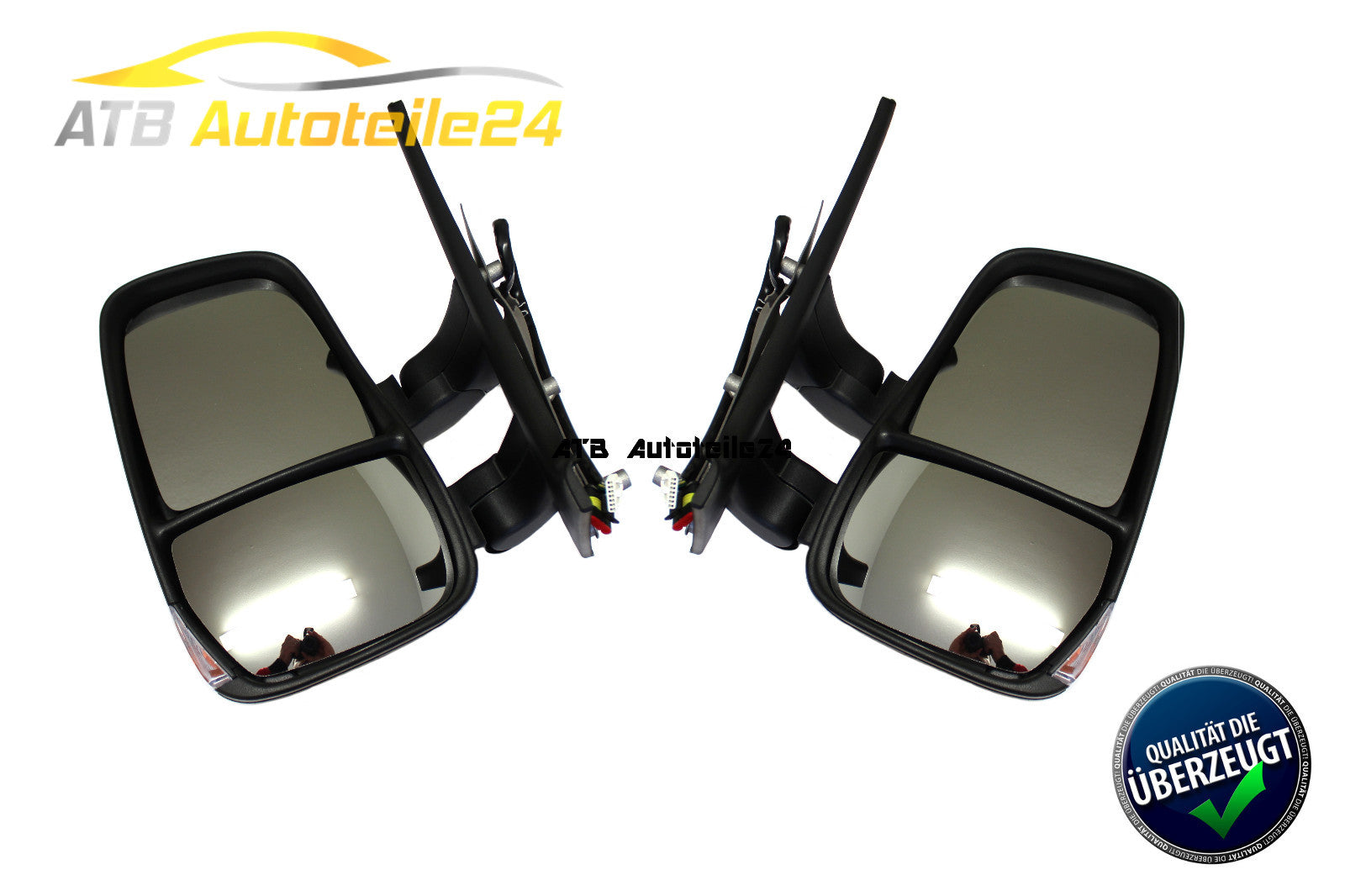 2 Außenspiegel Elektrisch SET passt für Iveco Daily IV V 06-14  L & R Kurz Arm