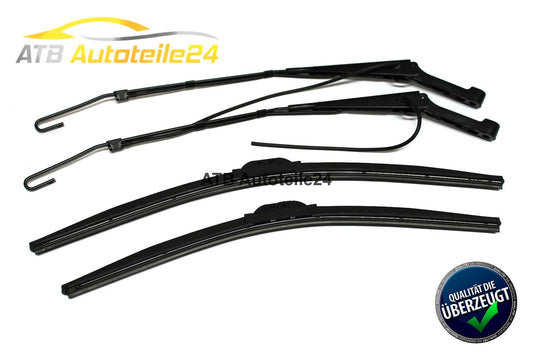 2x Wischerarm + Wischer Scheibenwischerarm für Mercedes Sprinter VW LT vorne NEU