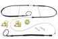 Fensterheber Reparatursatz SET Komplett für BMW X5 E53 vorne links & rechts 
