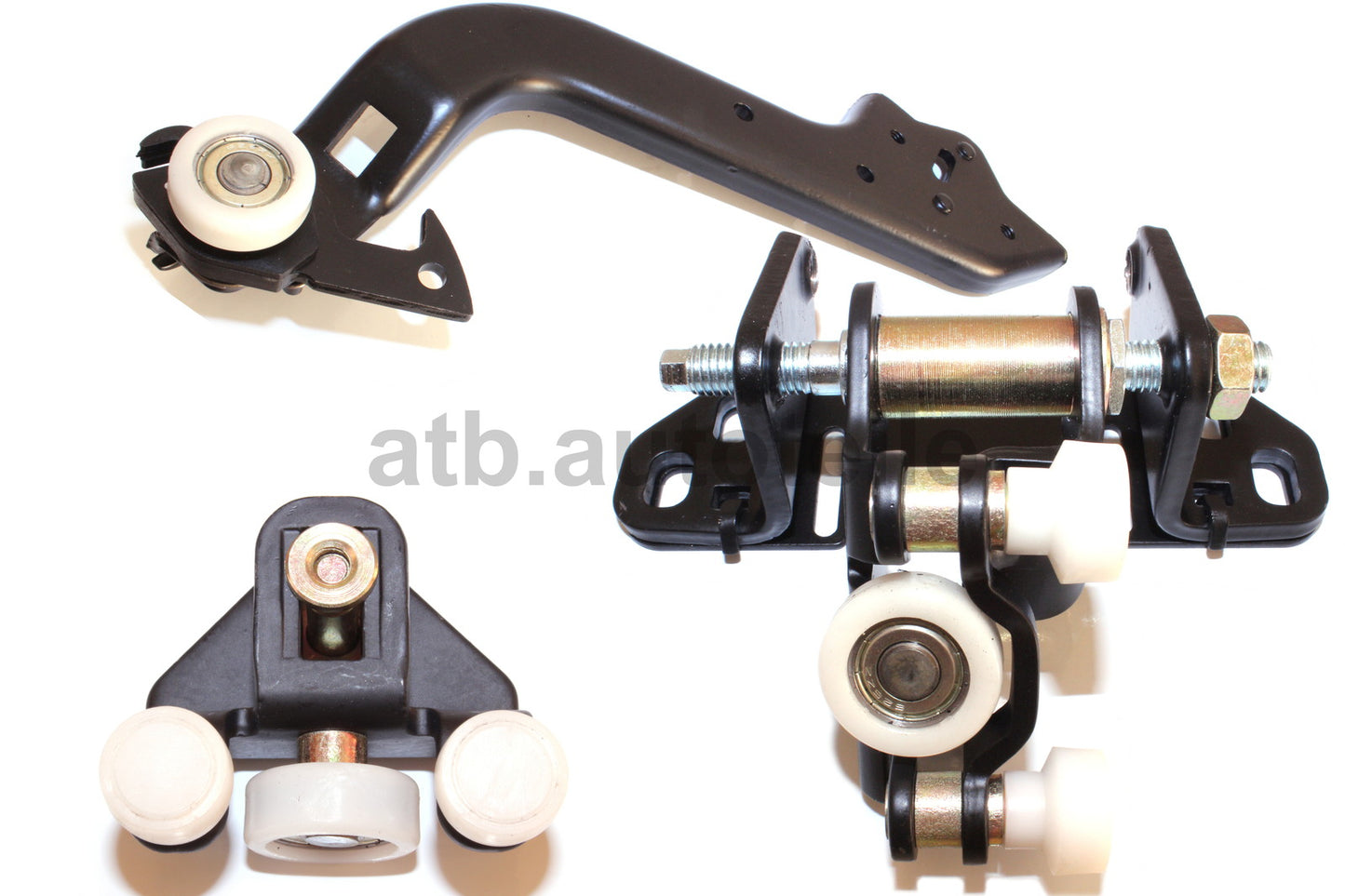 3er SET Rollenführung passt für VW Crafter 2E MB Sprinter 906 ab 06 R Schiebetür
