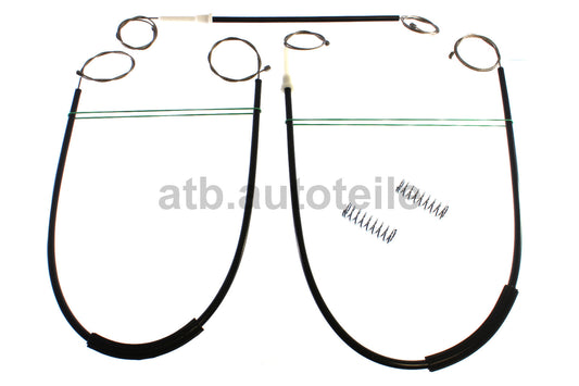 Fensterheber Reparatursatz Seilzug für Audi A4 B6/B7 vorne links u. vorne rechts
