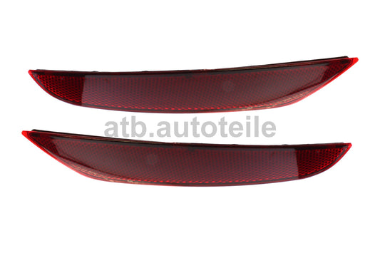 Reflektorleuchte Stoßstangen Reflektor SET VW Golf 6 VI hinten rechts und links