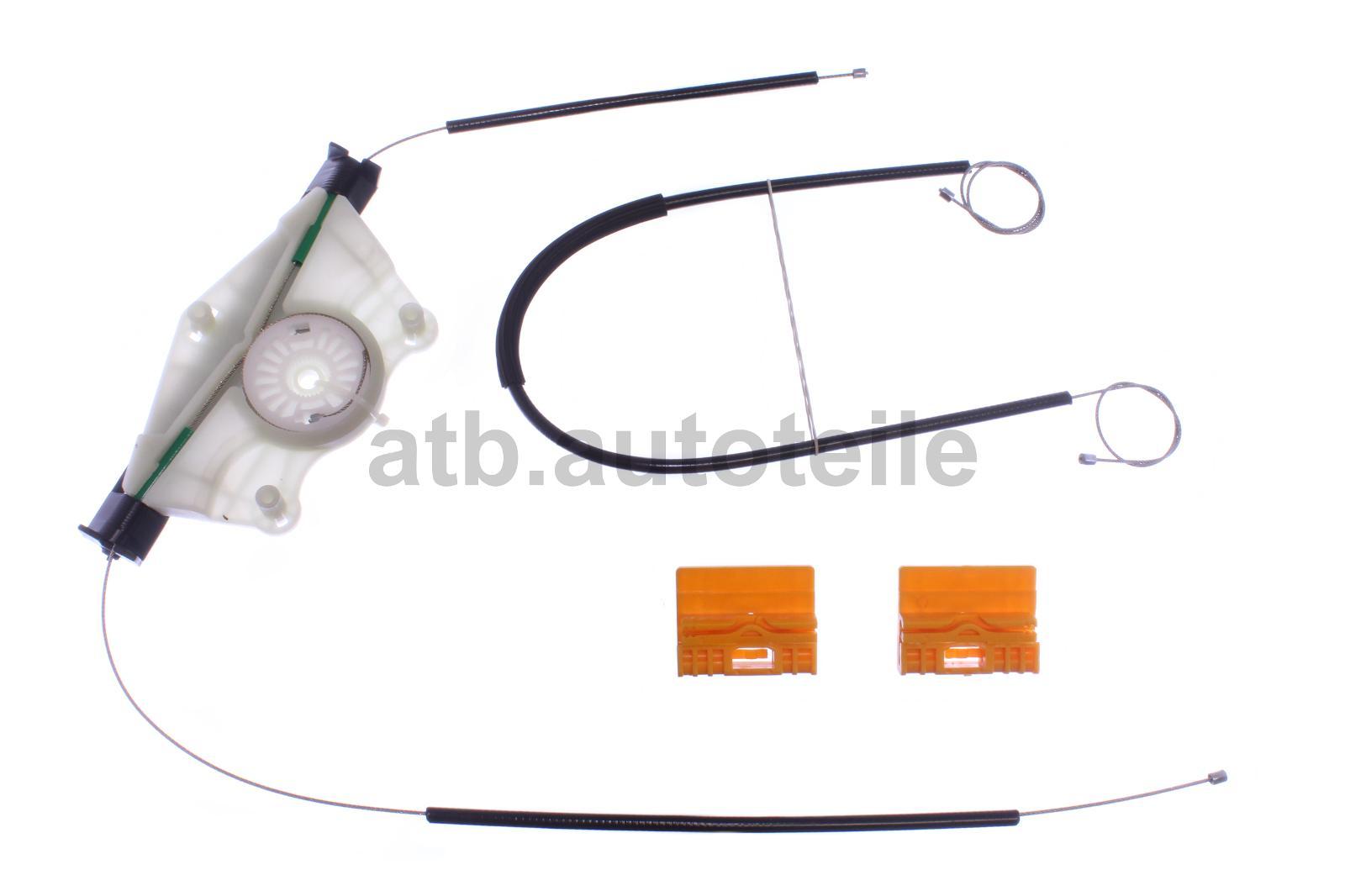 Fensterheber Reparatursatz für VW Touareg hinten links Bj. 2002-2009 NEU