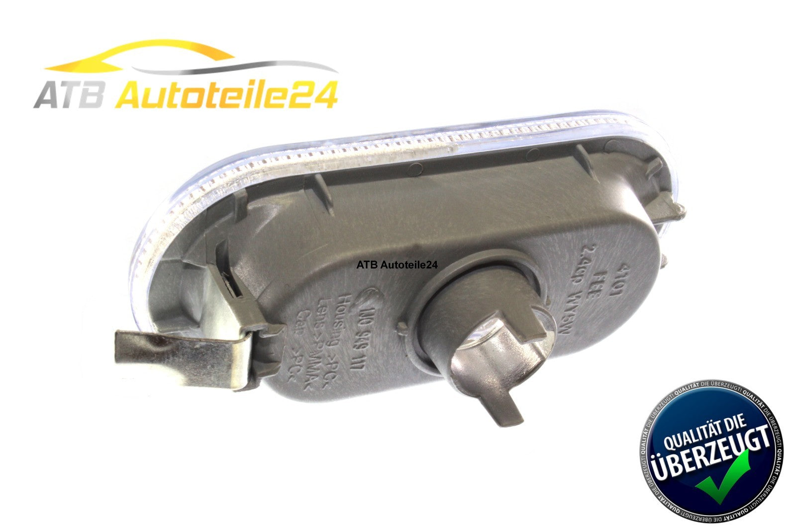2x Stück Seitenblinker Blinkleuchte VW T5 Polo R6 Amarok Klarglas Silberoptik 