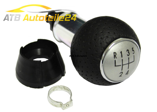 Schaltknauf Schaltknopf Schalthebel grau silber für Audi A3 8L 5 Gang ab 2000