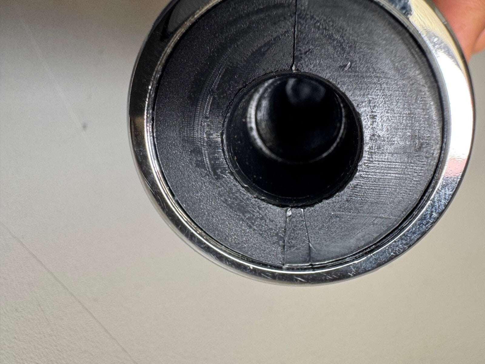 Schaltknauf Schalthebel Leder für Mazda 6 5 3 RX MPV 626 RX8  Schwarz Chrom 6 G