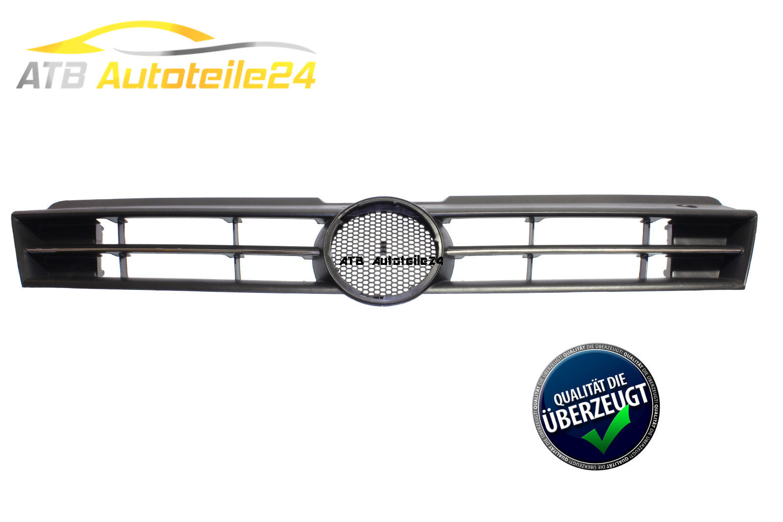 Frontgrill Kühlergitter Stoßstange vo.mitte passt für VW Polo V 6R ab 2009 Chrom