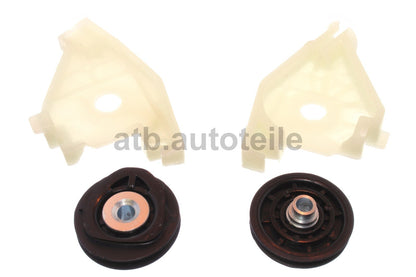 Fensterheber Reparatursatz hinten rechts Umlenkrollen passt für Audi A3 A4 A6