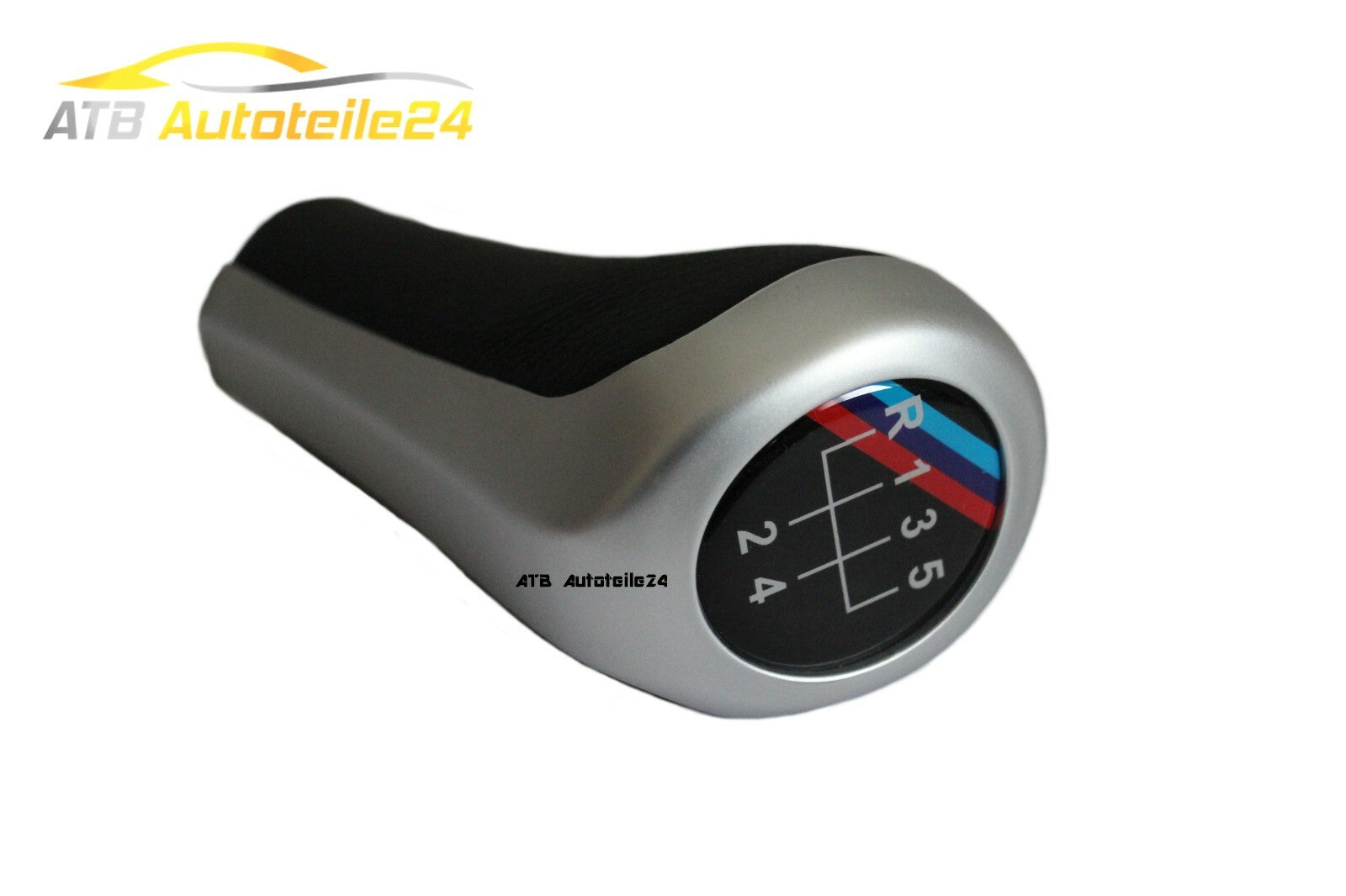 Schaltknauf Schaltknopf Schalthebel passt für BMW 3er 5er 6er X3 X5 Silber 5 G