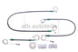Fensterheber Reparatursatz SET Clip vorne links für Land Rover Freelander LN