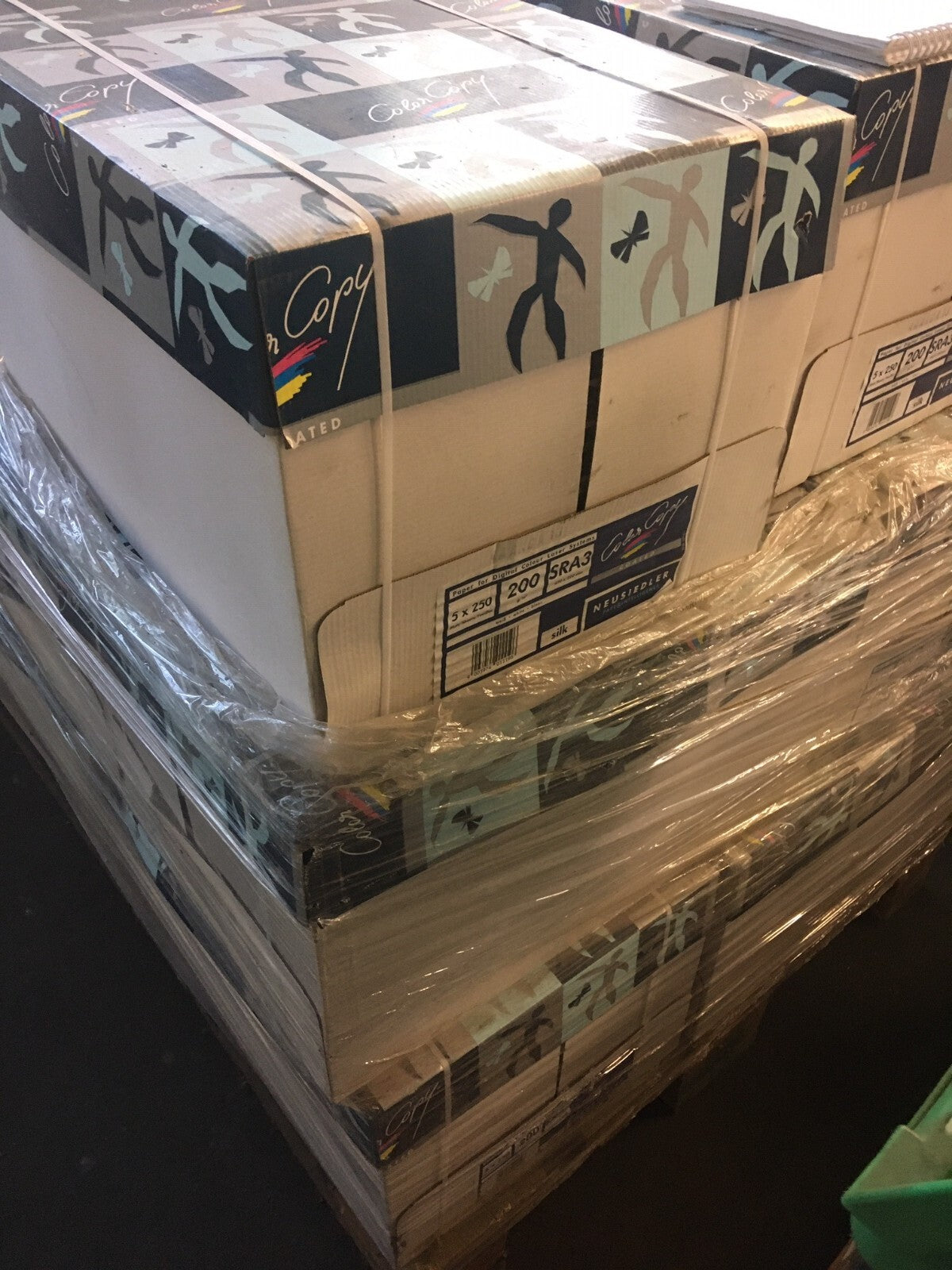 5 x je 250 Blat Color Copy Laserdruckpapier coated glossy, 200g SRA3 A4 250 Blat