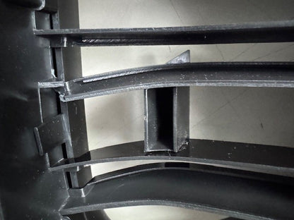 Kühlergrill Frontgrill SET Schwarz Nieren Doppelsteg für BMW 5er M5 (Beschädigt)