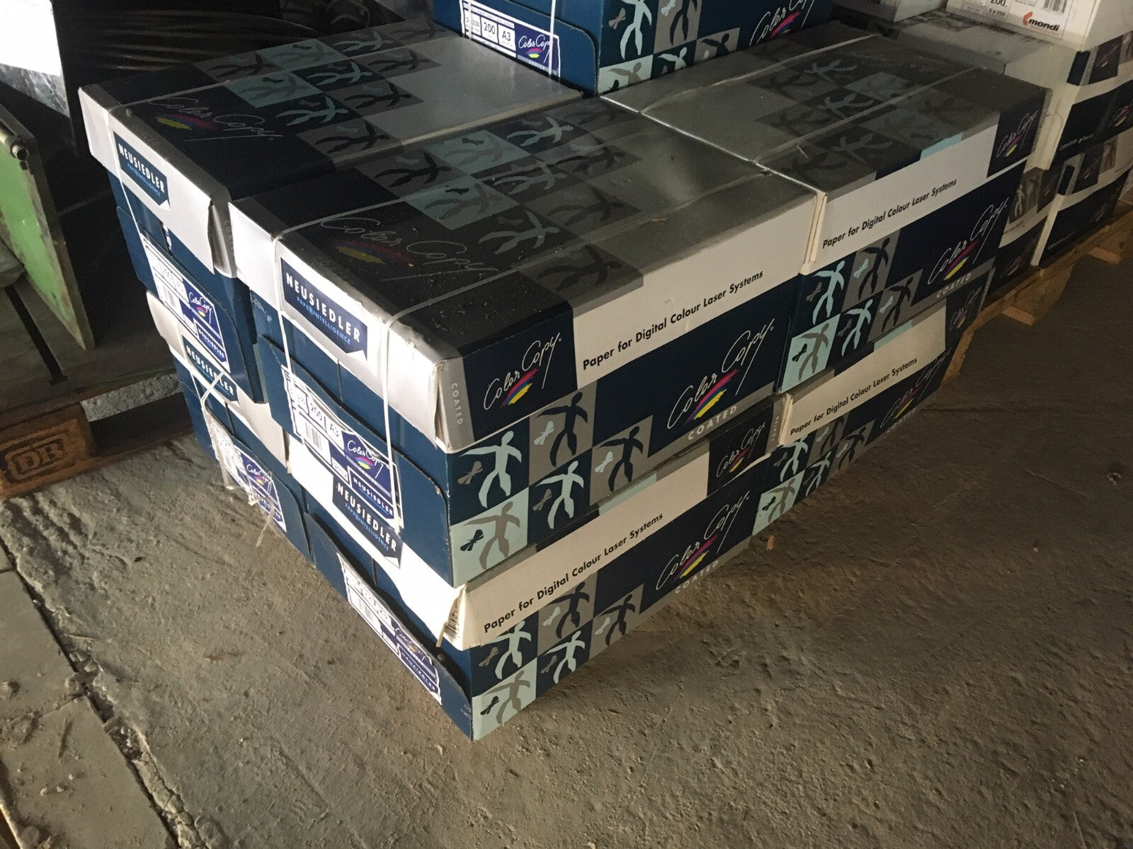 4 x je 250 Blate Color Copy Laserdruckpapier coated glossy, 250g A4 250 Blate