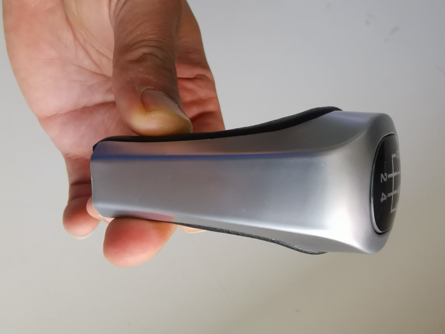 Schaltknauf Schaltknopf Schalthebel Leder passend für BMW 5 Gang/ B Ware