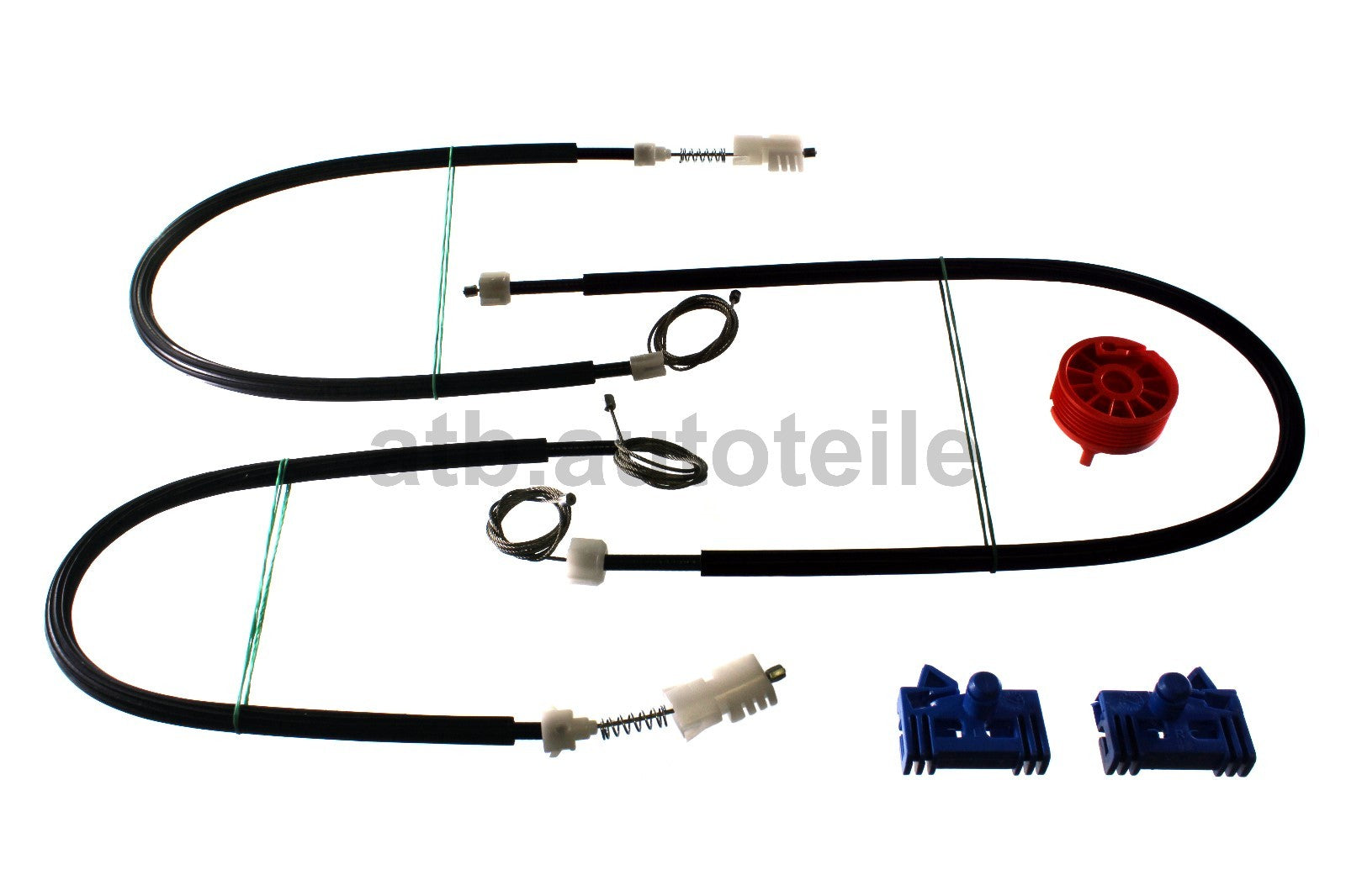 Fensterheber Reparatursatz  Neu SET Clip für Renault Laguna II 2 vorne rechts