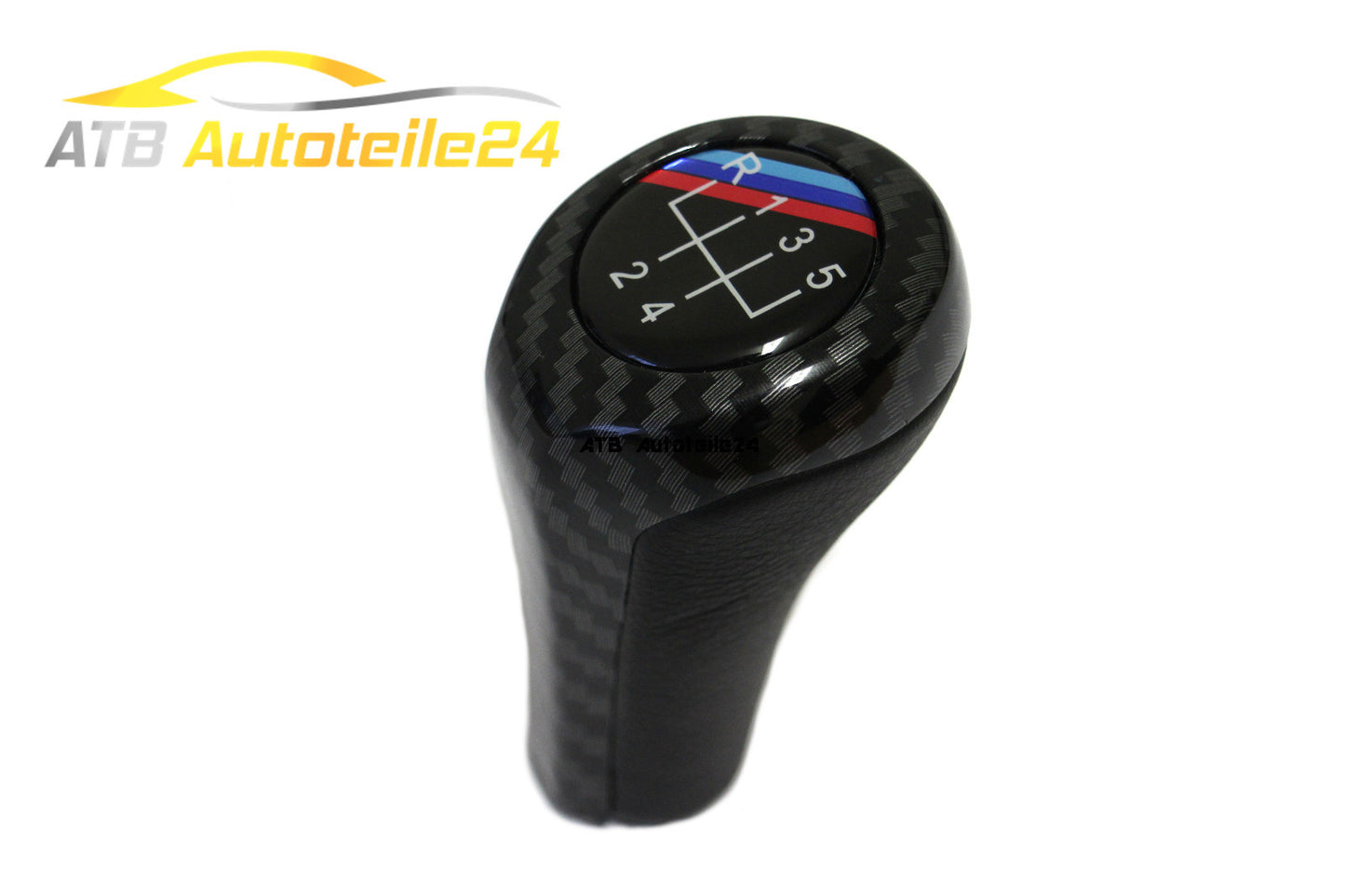 Schaltknauf Schaltknopf passend BMW 3er 5er 6er X3 X5 CARBON M PAKET 5 Gang