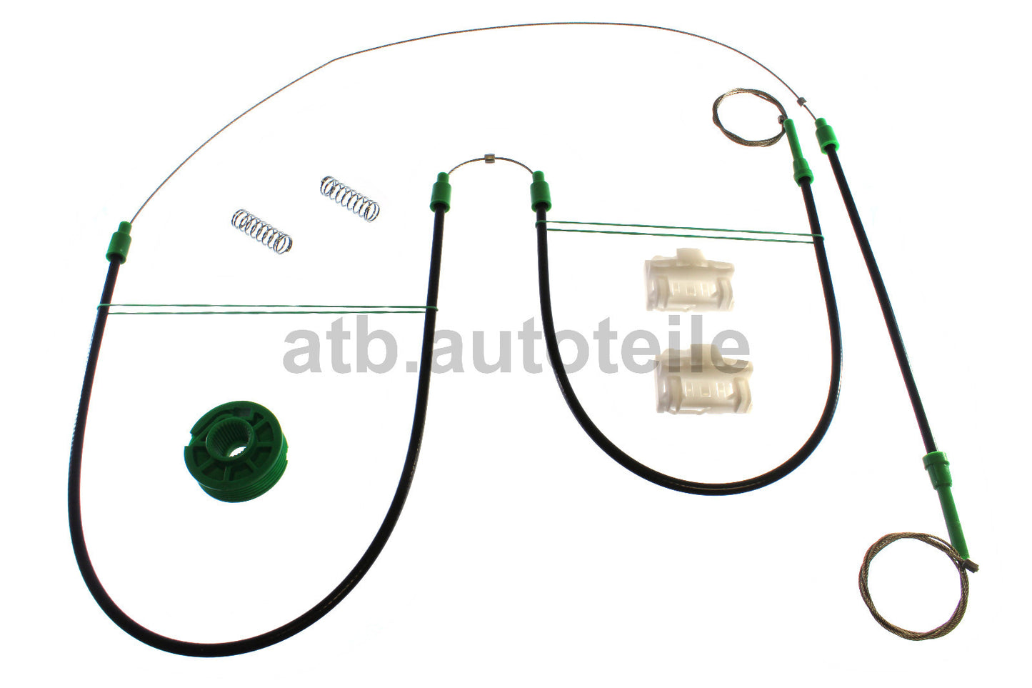 Fensterheber Reparatursatz SET Clip vorne links passt für Audi A4 B5 & Avant 