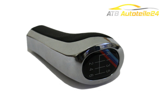 Schaltknauf Schaltknopf passt für BMW 3er 5er 6er X3 X5 CHROME M PAKET 6 Gang