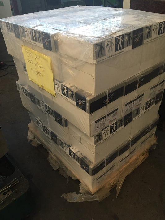 5 x je 250 Blat Color Copy Laserdruckpapier coated glossy, 200g SRA3 A4 250 Blat