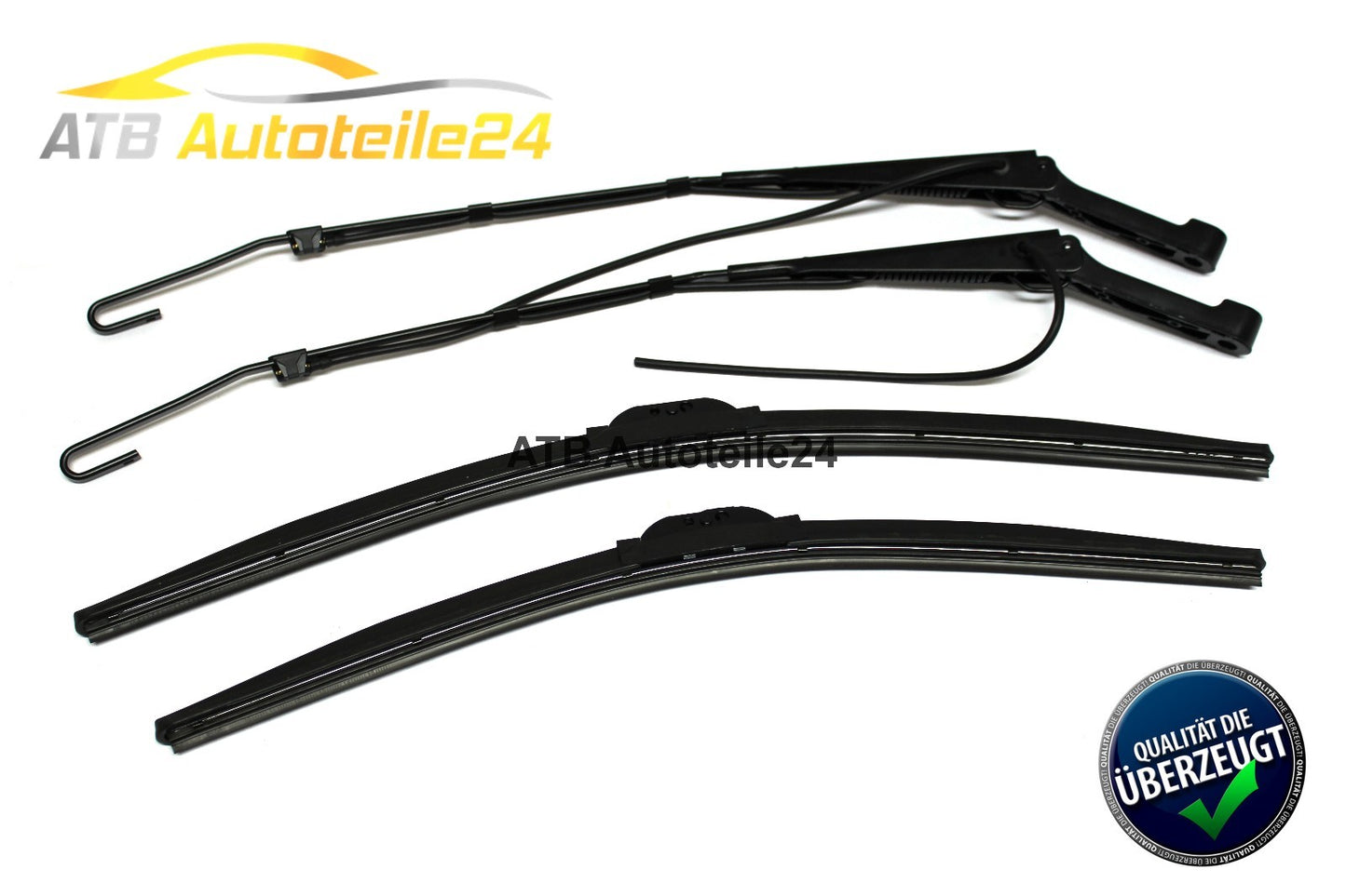 2x Wischerarm + Wischer Scheibenwischerarm für Mercedes Sprinter VW LT vorne NEU