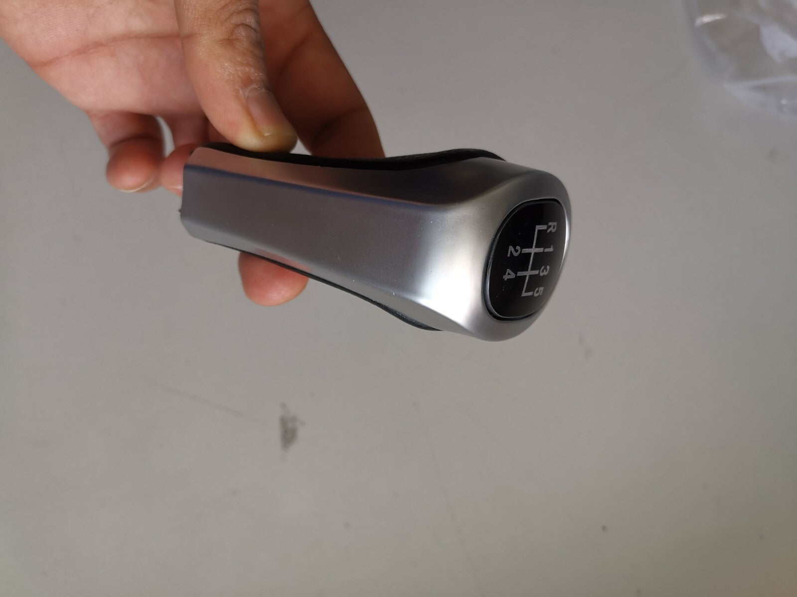 Schaltknauf Schaltknopf Schalthebel Leder passend für BMW 5 Gang/ B Ware