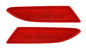 2x Reflektorleuchte Rückstrahler passend für Ford Focus III 3 hinten SET L & R