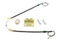 Fensterheber Reparatursatz SET Clip für Land Rover Freelander LN hinten links