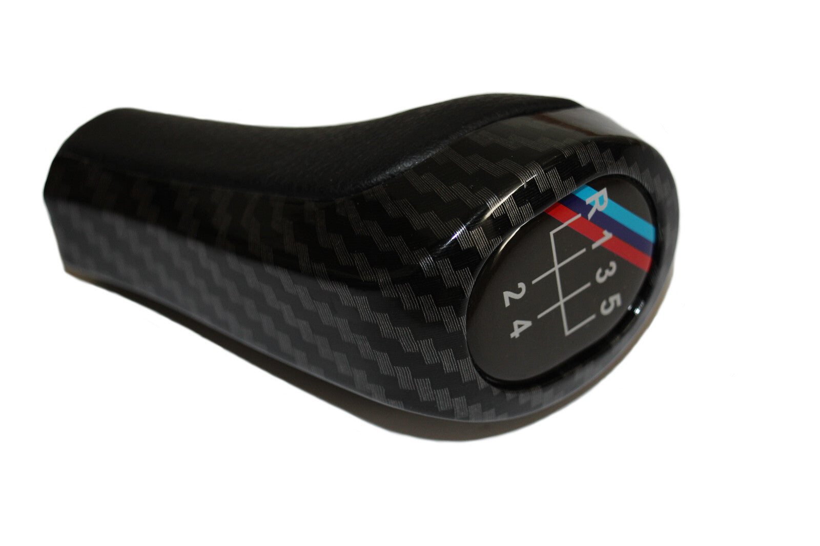 Schaltknauf Schaltknopf passt für BMW 3er 5er 6er X3 X5 M PAKET Carbon Style 5G