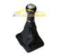Schaltknauf Schaltsack Schaltmanschette Grau Silber VW Golf 4 IV MK4 Bora 5-Gang