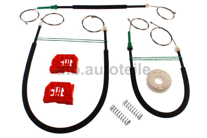 Fensterheber Reparatursatz SET Neu Clip für VW Touran 1T1 1T2 vorne rechts