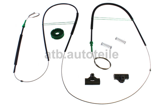 Fensterheber Reparatursatz Set für Seat Ibiza 2/3 türig 99-02 vorne Links/Rechts