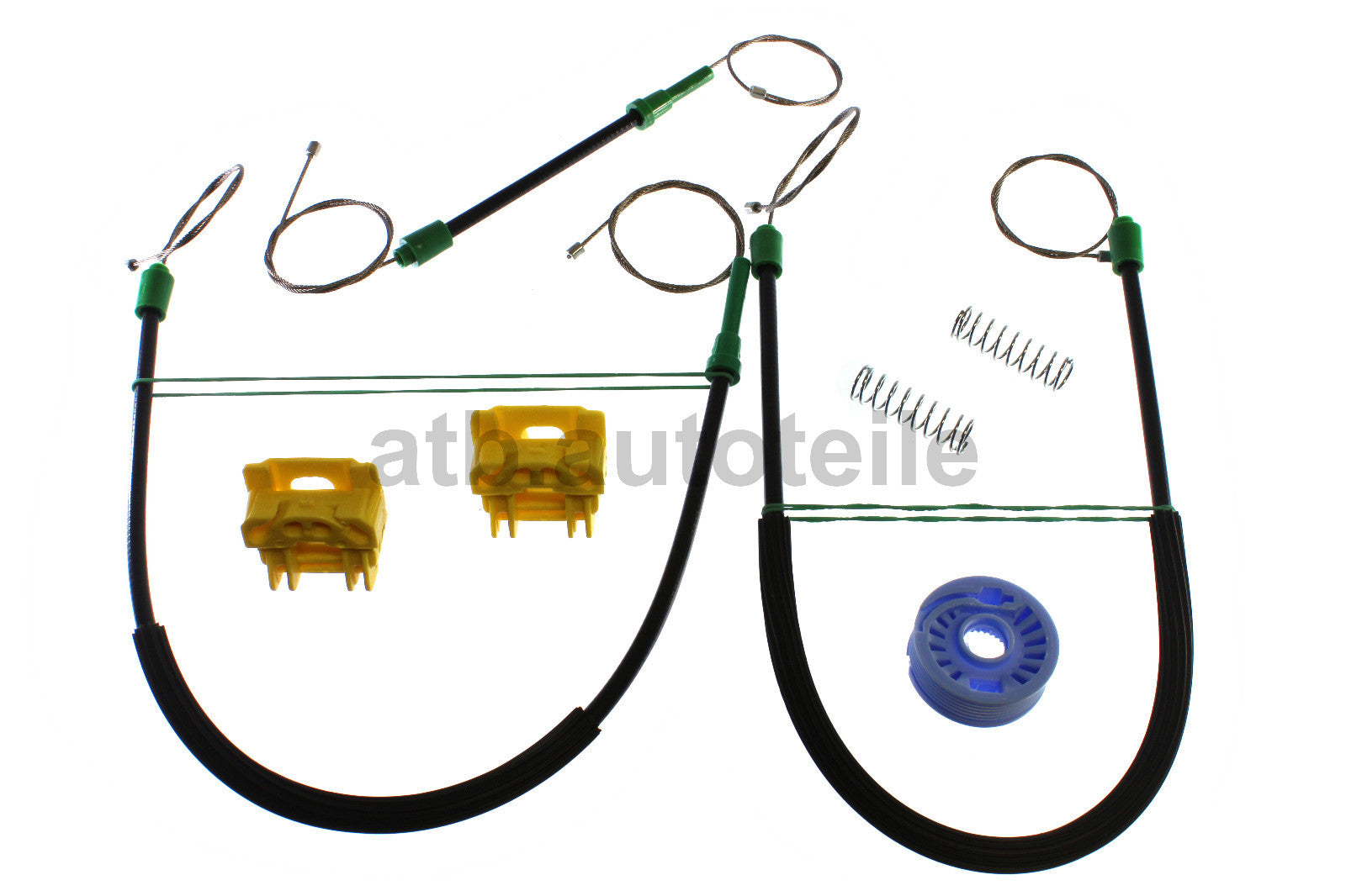 Fensterheber Reparatursatz SET Clip für Seat Ibiza 6L vorne rechts 2002-2008