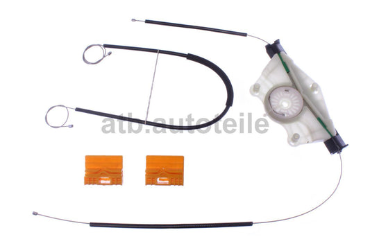 Fensterheber Reparatursatz für VW Touareg hinten rechts Bj. 2002-2009 NEU