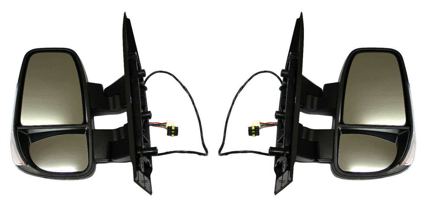 2Außenspiegel Kurz Arm SET passt für Iveco Daily ab Bj. 2014 E.Beheizbar SET L&R